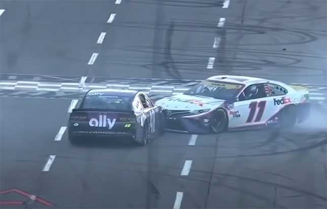 Видео: Что делает гонщик NASCAR, когда чем-то недоволен