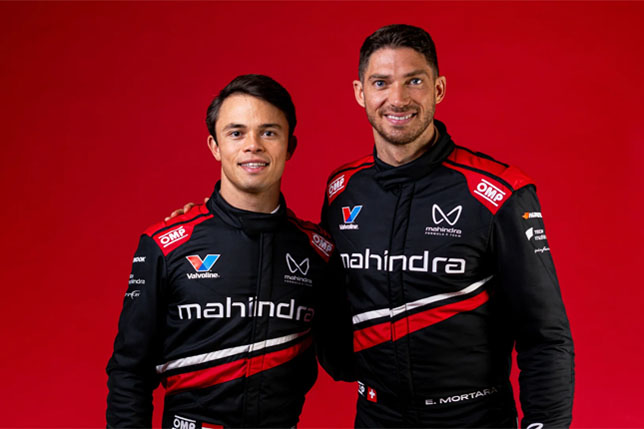 Формула Е: Мортара и де Вриз останутся в Mahindra