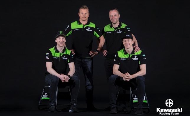 Кими Райкконен появился в униформе Kawasaki Racing